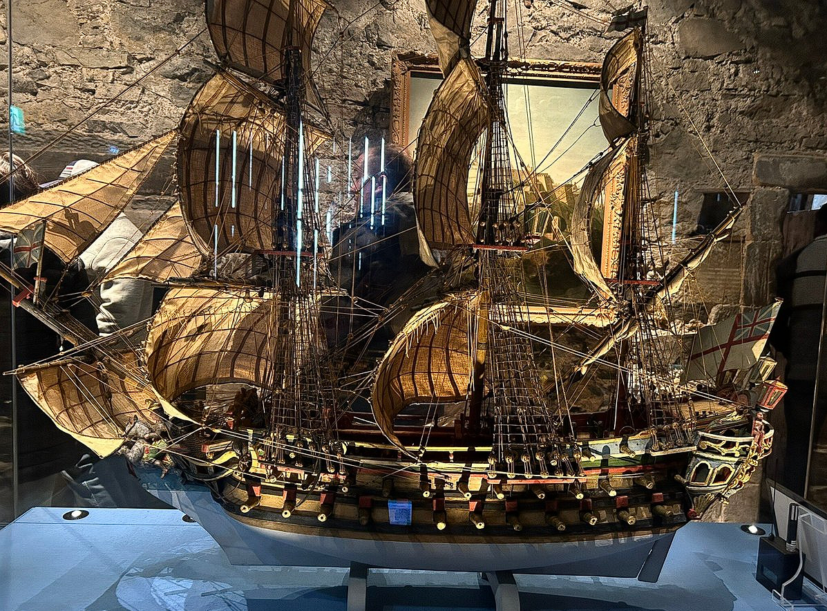 Edinburgh Castle from the inside